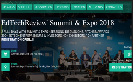 EdTechReview Startup & Investor Summit 2018
